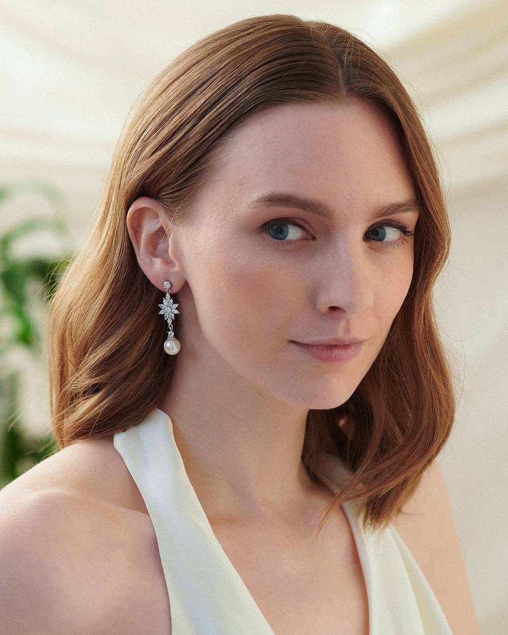 Amina Pearl Earrings