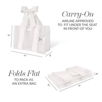 Case-Mate Ivory Pearl Bow Jelly Tote Bag