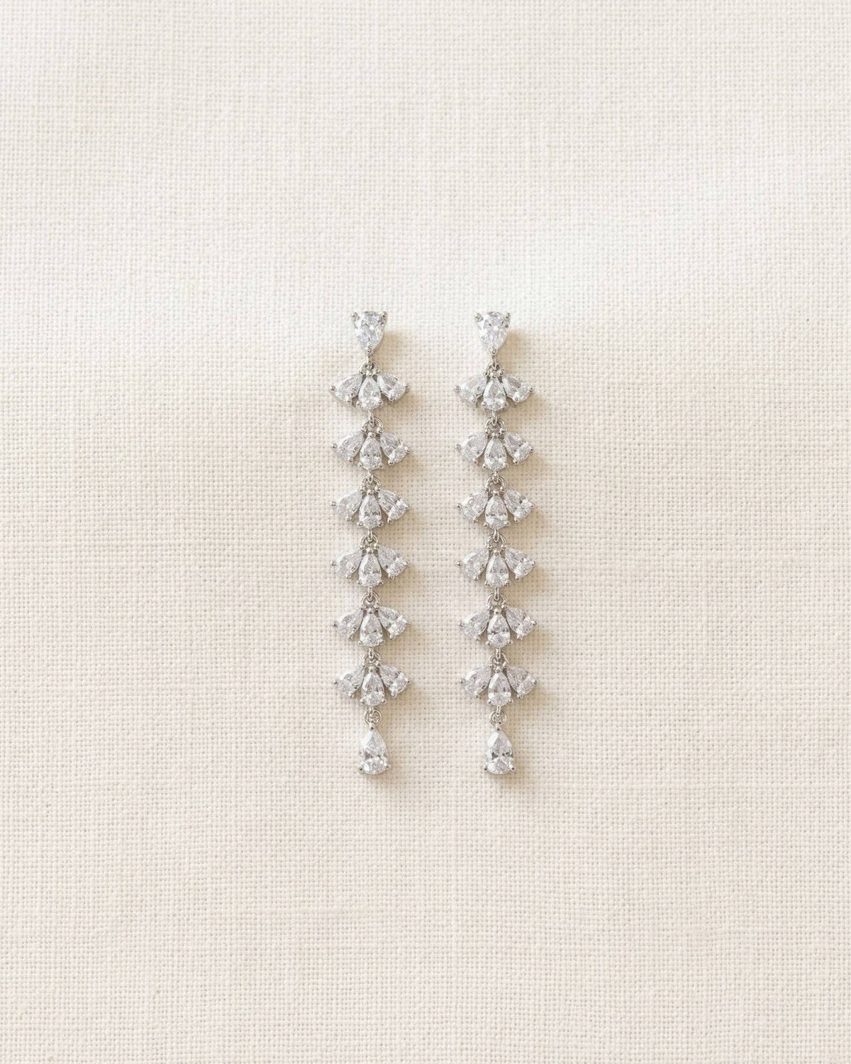 Crystal Cascade Earrings