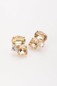 Skylar Crystal Post Earring
