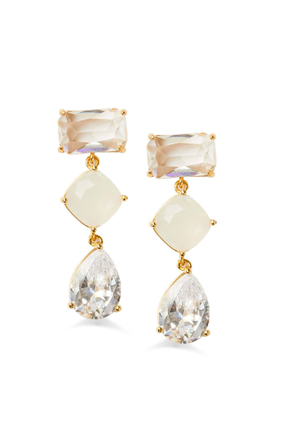 Skylar Crystal Drop Earring