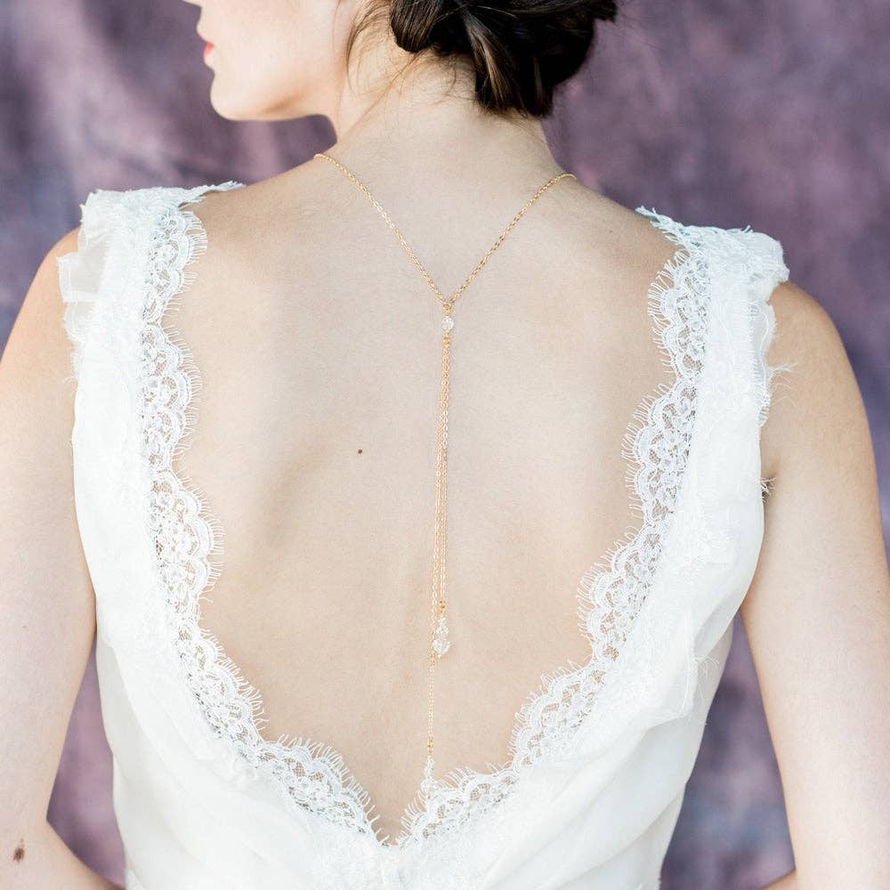 necklace for low cut wedding dress The Best Bridal Jewelry for Every Wedding Dress Neckline