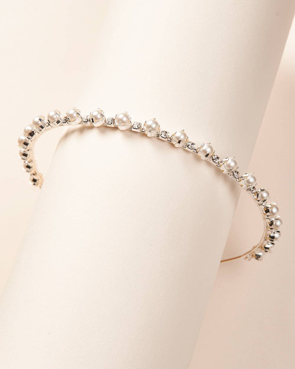 Pearl & Rhinestone Headband