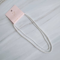 Endless Style Magnetic Pearl Necklace Duo