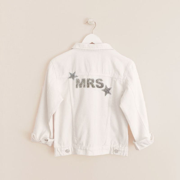 Bridal Sparkle Jean Jacket