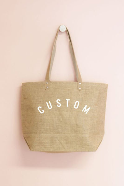 Jute Beach Bag