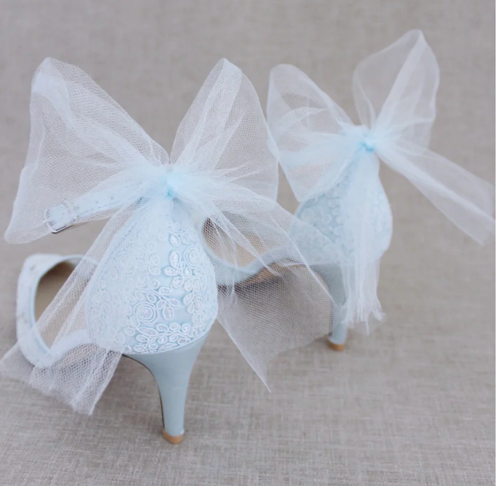 Kailee P Eva Lace - Tulle Bow