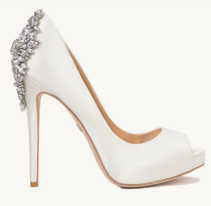 Badgley Mischka Kiara Platform Pump - Ivory