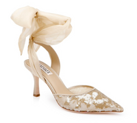 Badgley Mischka  Blaze II  Satin Ankle Wrap - PO