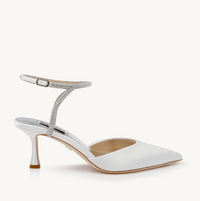 Badgley Mishka - Autumn Ankle Strap Kitten Heel Pumps