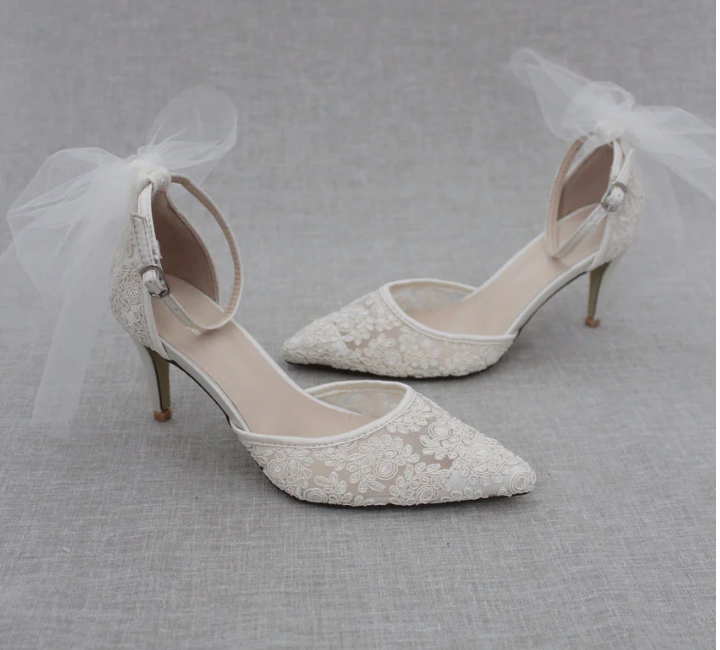 Kailee P Eva Lace - Tulle Bow