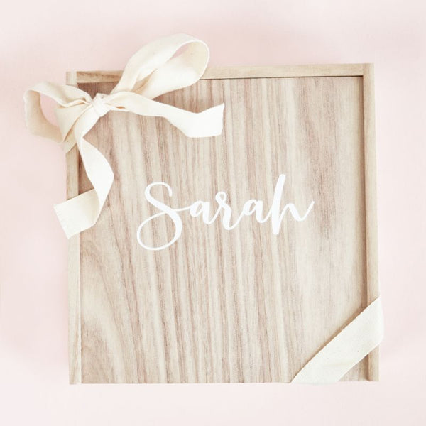 Wood Gift Box