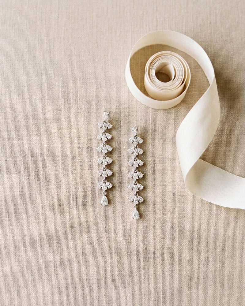 Crystal Cascade Earrings