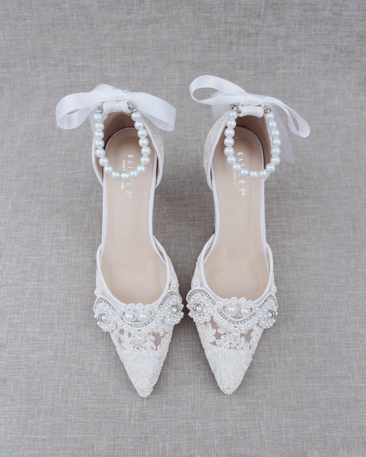 Kailee P Eva Lace - Pearl Details