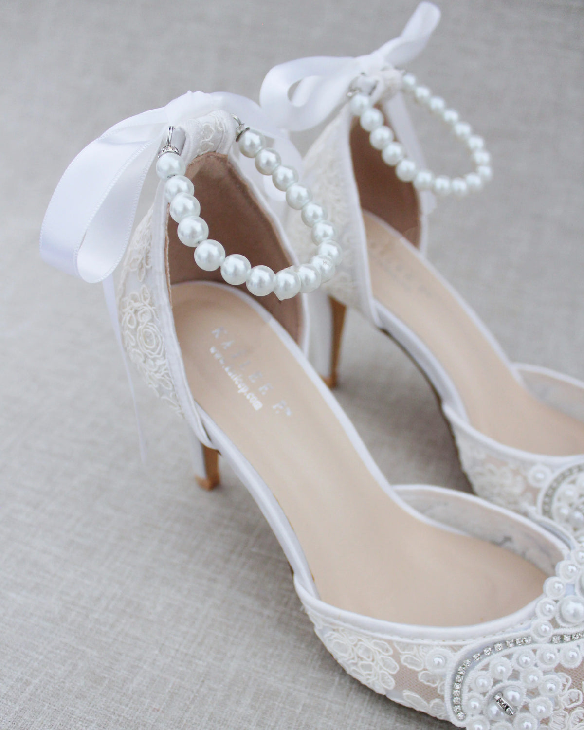 Kailee P Eva Lace - Pearl Details
