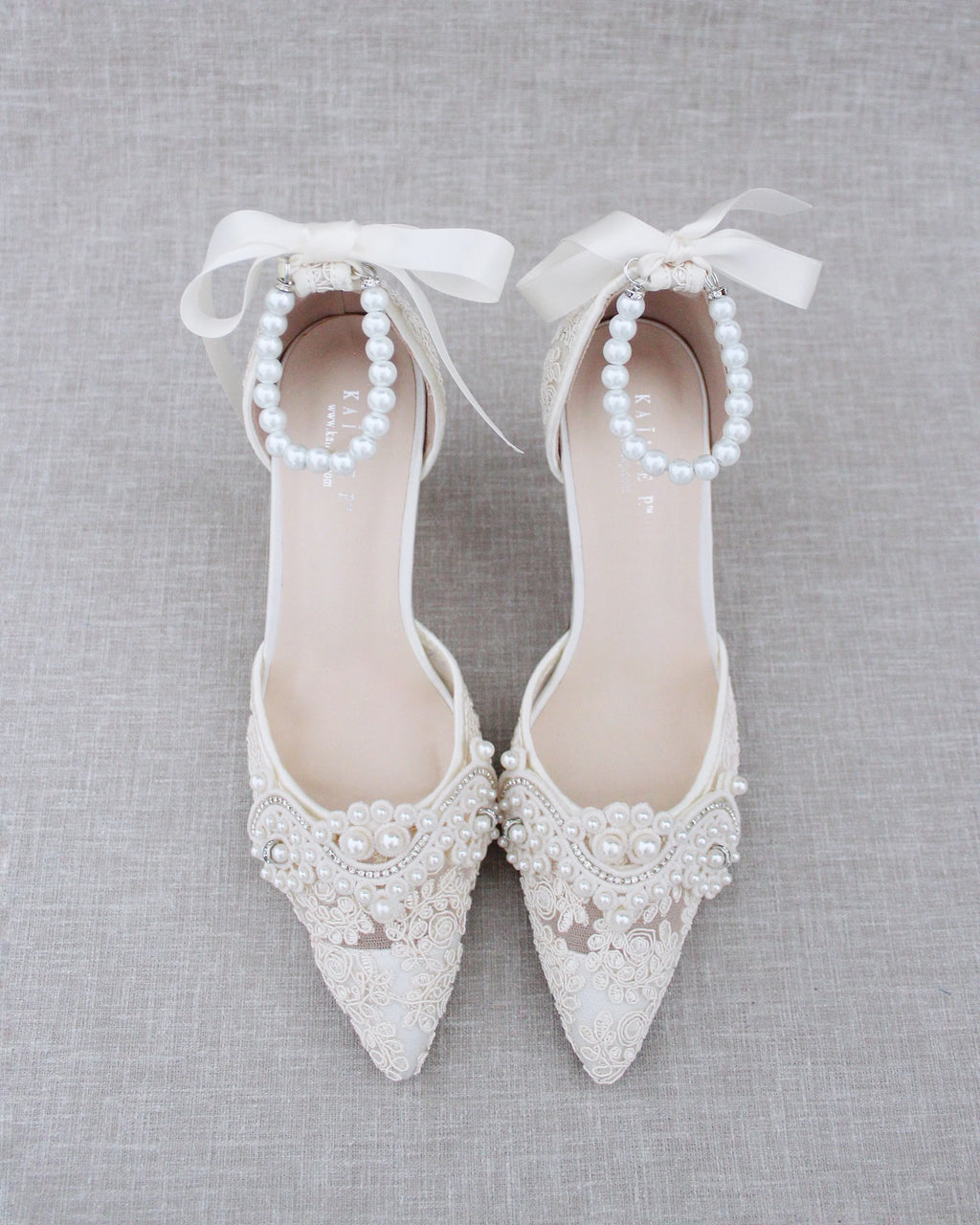 Kailee P Eva Lace - Pearl Details – Bride Savvy LLC -Your Bride Box