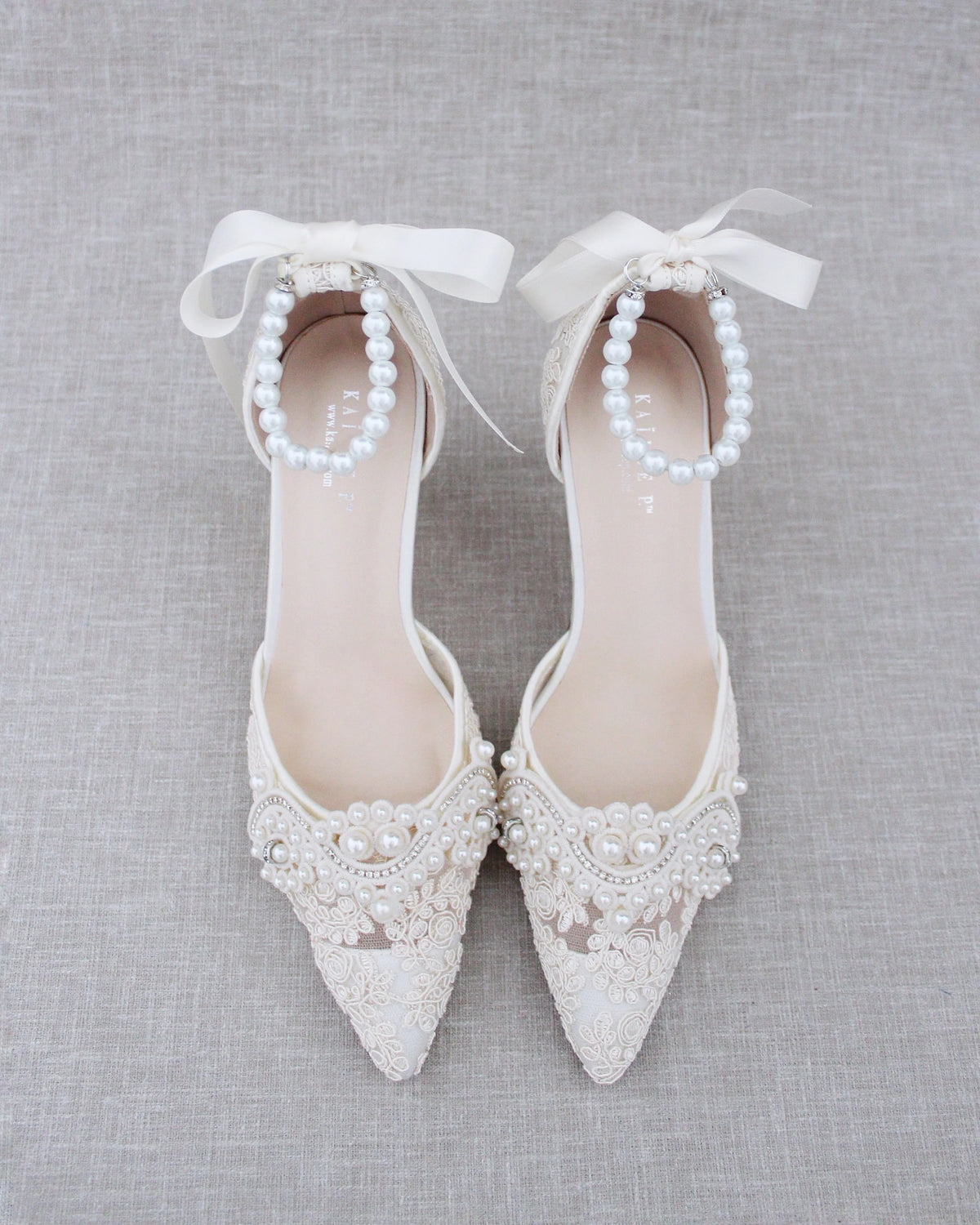 Kailee P Eva Lace - Pearl Details