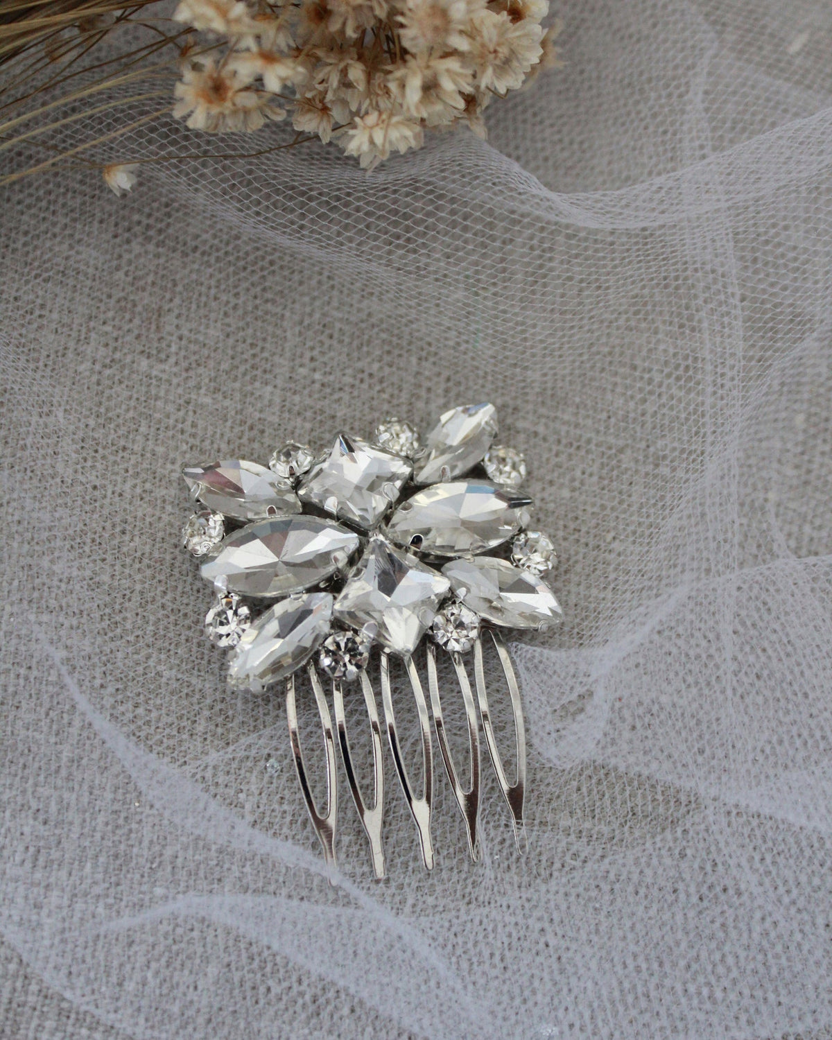 Rectangular Mini Hair Comb