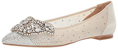 Badgley Mischka Quinn Evening Flat