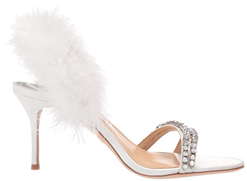 Badgley Mischka Harley Feather Sandal