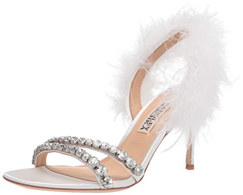 Badgley Mischka Harley Feather Sandal