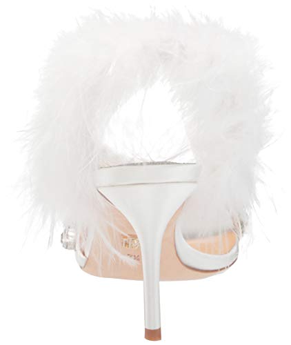 Badgley Mischka Harley Feather Sandal
