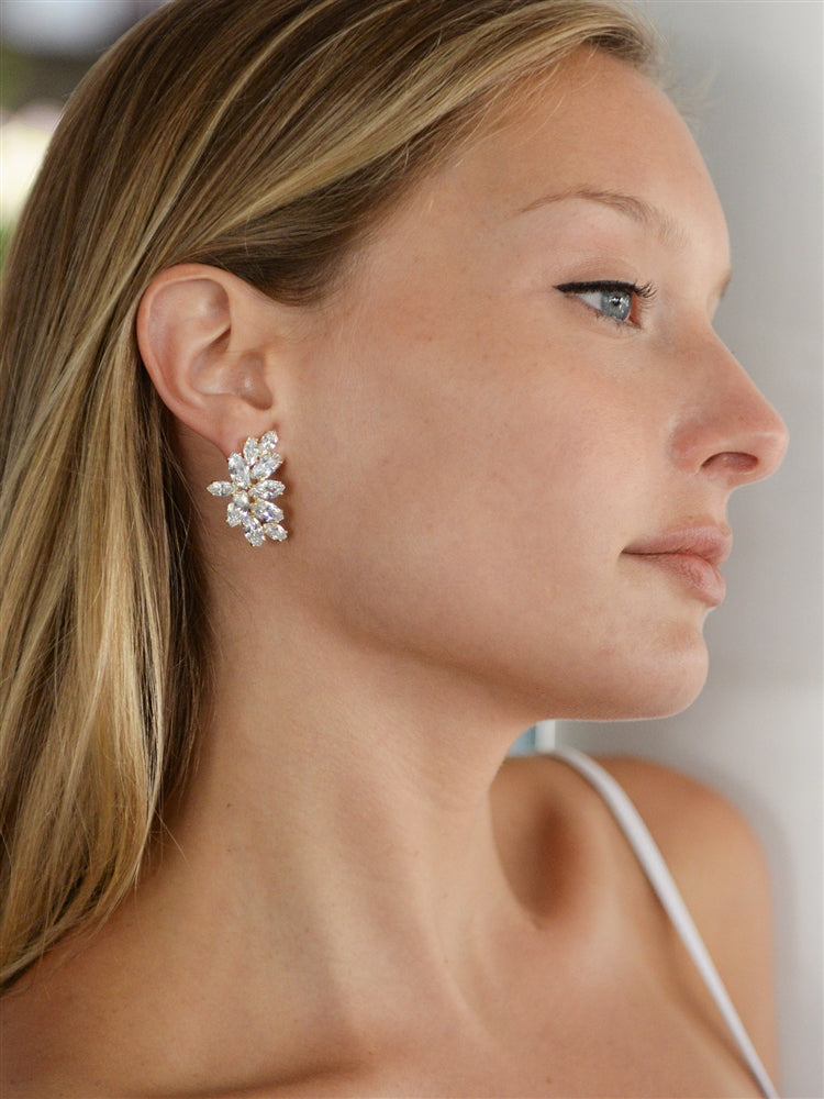 Deborah Cluster Earrings