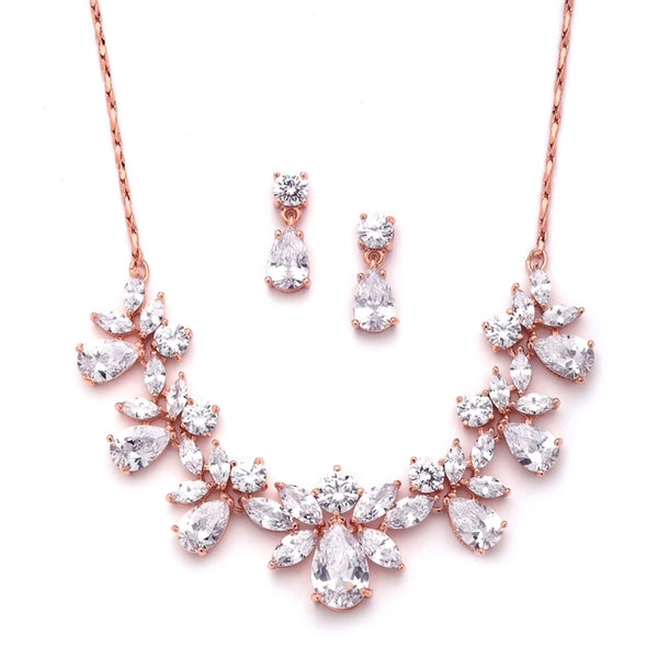 Rose Bloom Bridal Set