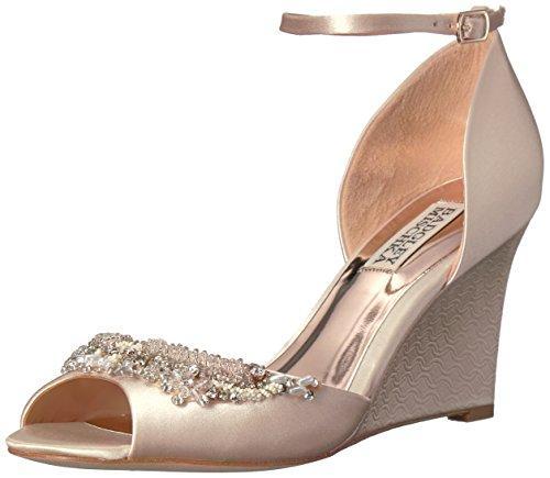 Bride Savvy LLC -Your Bride Box Badgley Mischka Women's Malorie Wedge Sandal