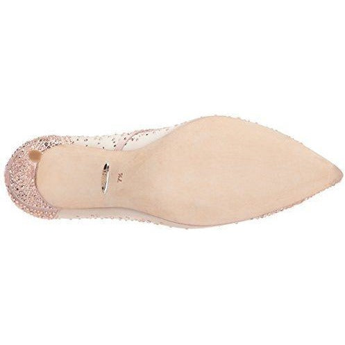 Bride Savvy LLC -Your Bride Box Badgley Mischka Women's Weslee Pump, Blush, 5.5 M US