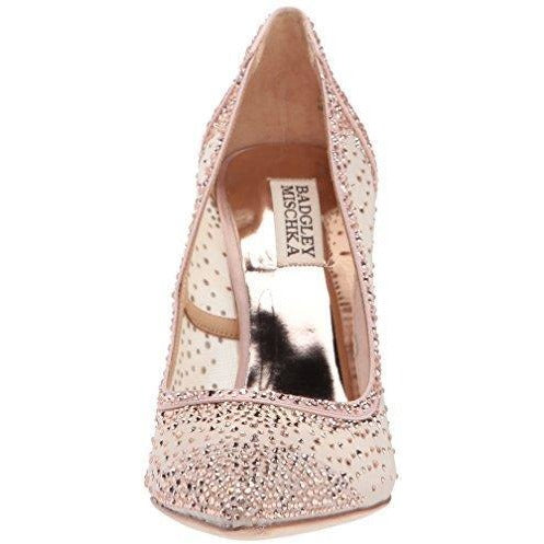 Bride Savvy LLC -Your Bride Box Badgley Mischka Women's Weslee Pump, Blush, 5.5 M US