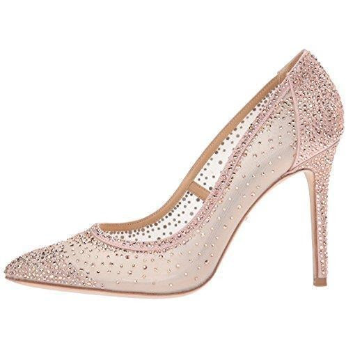 Bride Savvy LLC -Your Bride Box Badgley Mischka Women's Weslee Pump, Blush, 5.5 M US
