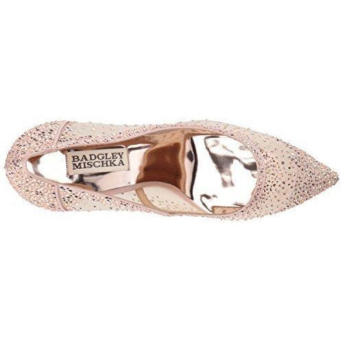 Bride Savvy LLC -Your Bride Box Badgley Mischka Women's Weslee Pump, Blush, 5.5 M US