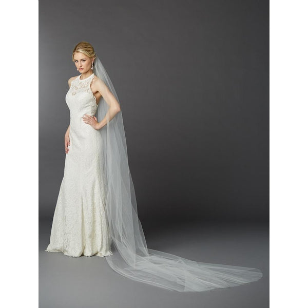 Bride Savvy LLC -Your Bride Box Regal Cathedral Length Single Layer Veil