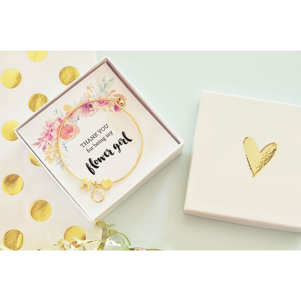 Event Blossom Deluxe Flower Girl Keepsake Gift Box( Personalized)