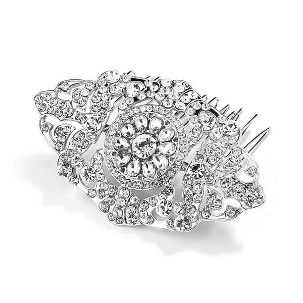 Marielle Hair Embelishments Magnificent Deco Crystal Hair Comb