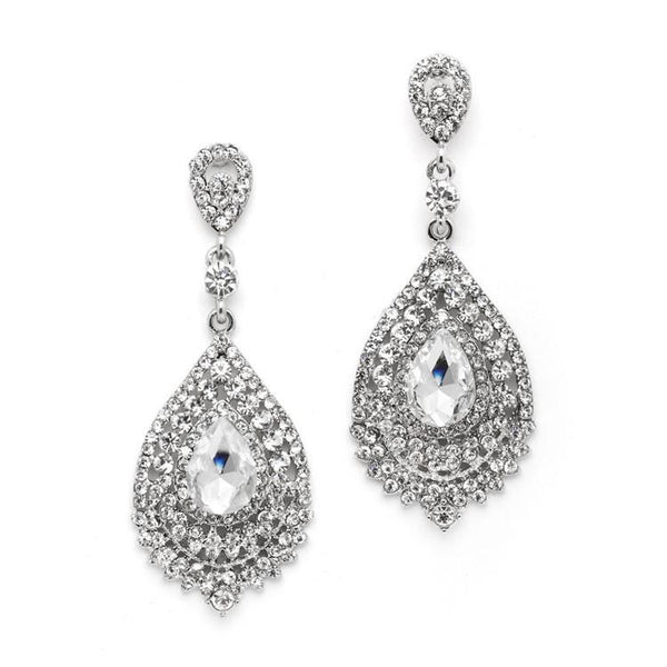 Marielle Jewelry Crystal Statement Earrings
